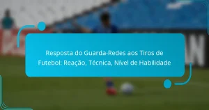 Resposta do Guarda-Redes aos Tiros de Futebol: Reação, Técnica, Nível de Habilidade